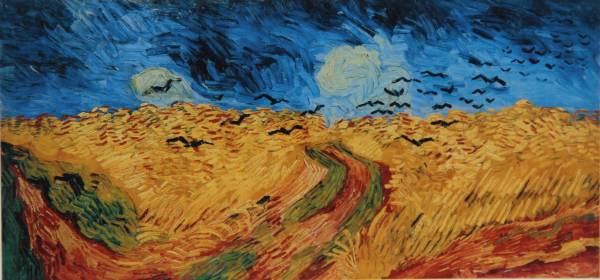 1890-campodi grano con volo di corvi